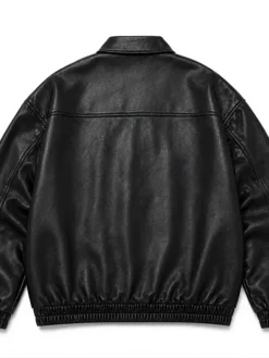 Spider-Man-Oversized-Leather-Jacket-Back