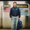 Spider-Man x Manchester United 2026 Blue Track Jacket front view