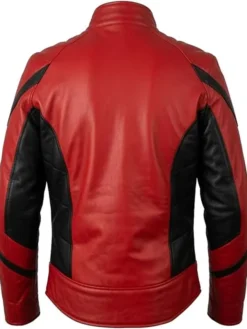 Spider-Red-and-Black-Leather-Jacket-Back