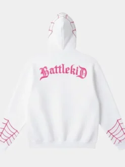 Spider-man-White-Hoodie-back
