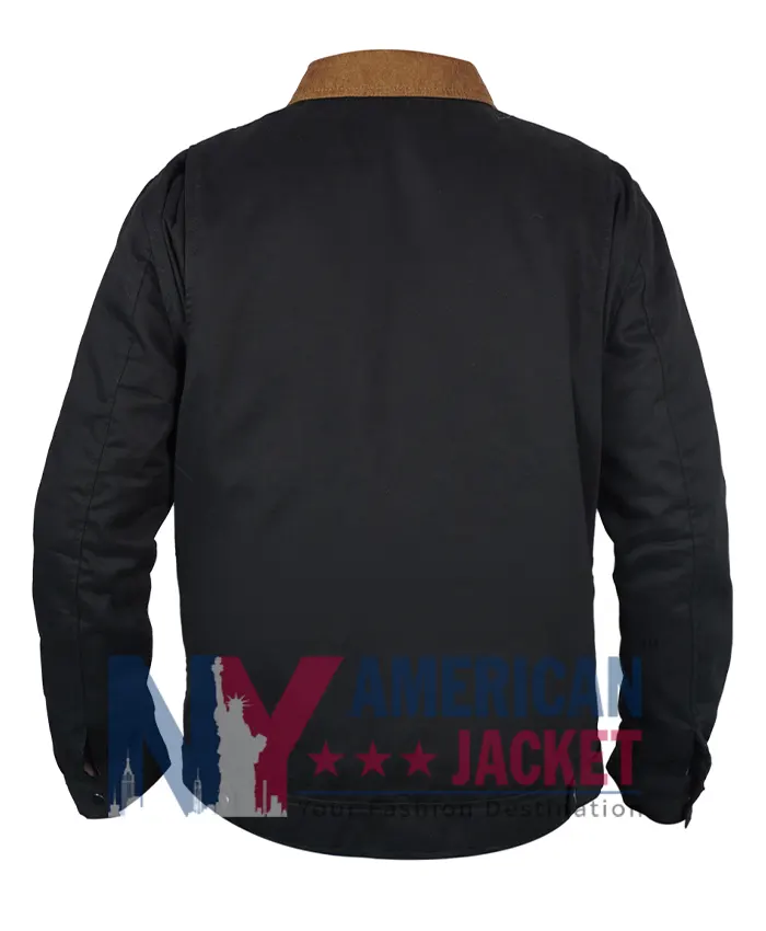 SpiderMan Brand New Day Tom Holland Black Cotton Jacket Back
