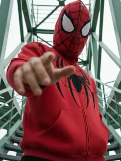 Spiderman Hoodie Full ZIP Up