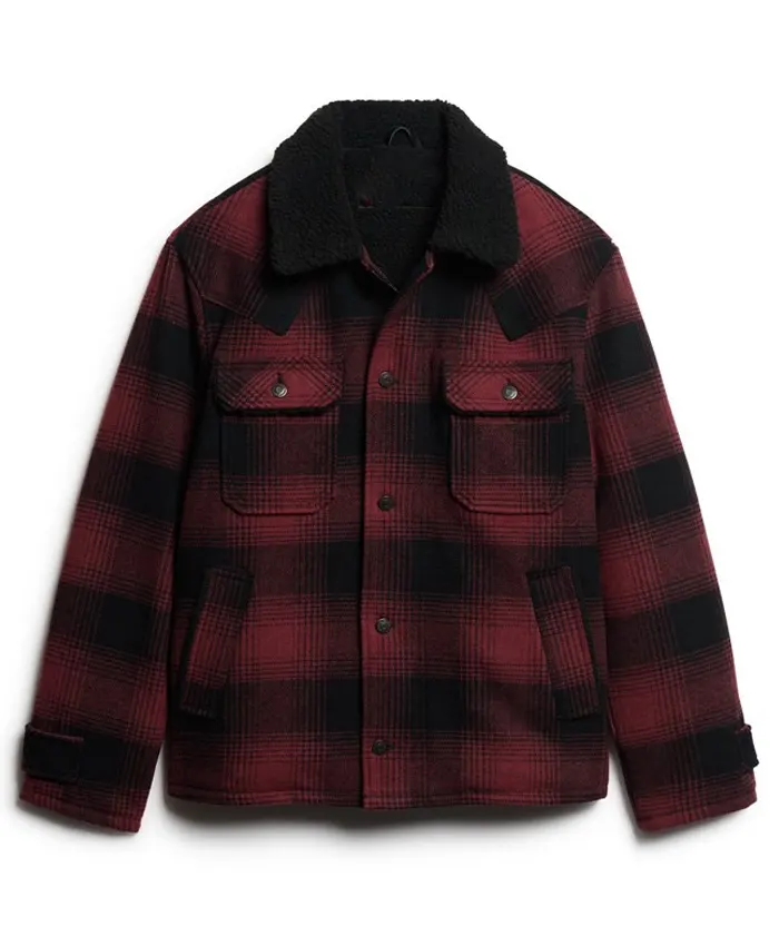 Superdry-Red-Plaid-Jacket