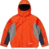 Supreme Fall-Winter Collection 2026 AOI GORE-TEX Orange Hooded Jacket front view
