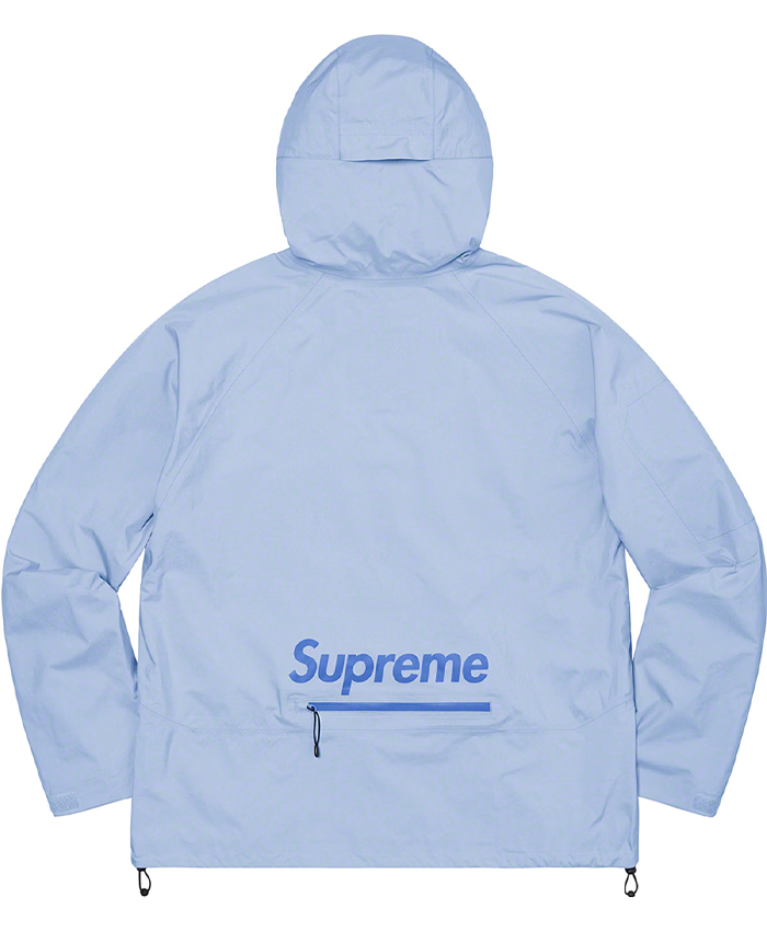 Supreme Gore Tex Paclite Light Blue Shell Jacket