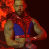 TNA-Lockdown-2026-Trey-Miguel-Red-and-Blue-Spider-Man-Hooded-Vest-Front