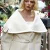 TV Series Lucky S01 Anya Taylor-Joy Lucky White Wool Coat front view