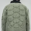 Teenage Mutant Ninja Turtles Green Jacket x Neptun Green Cotton Turtles Jacket back view