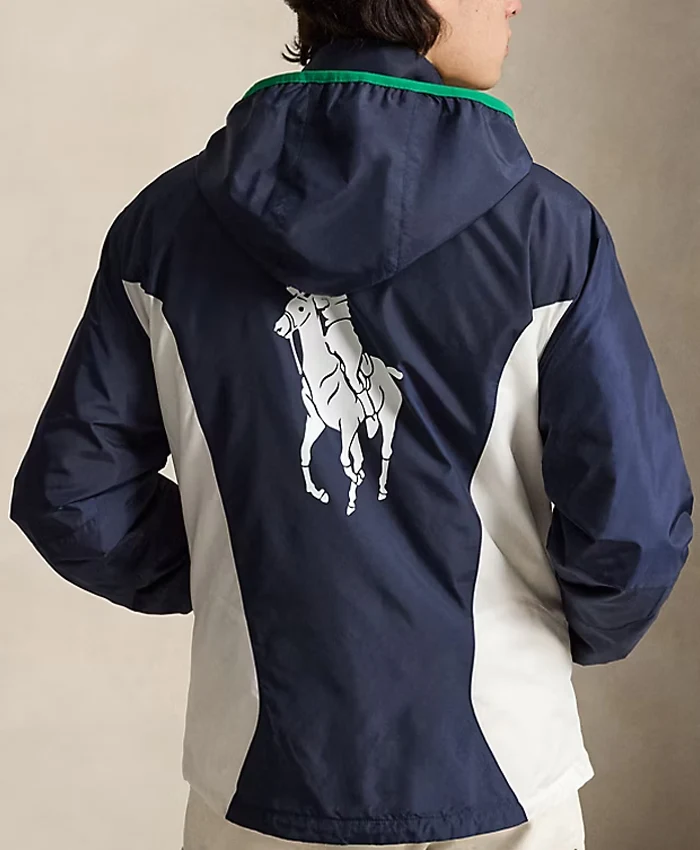 Tennis Championships US Open Polo Ralph Lauren 2026 Umpire Windbreaker Jacket back view