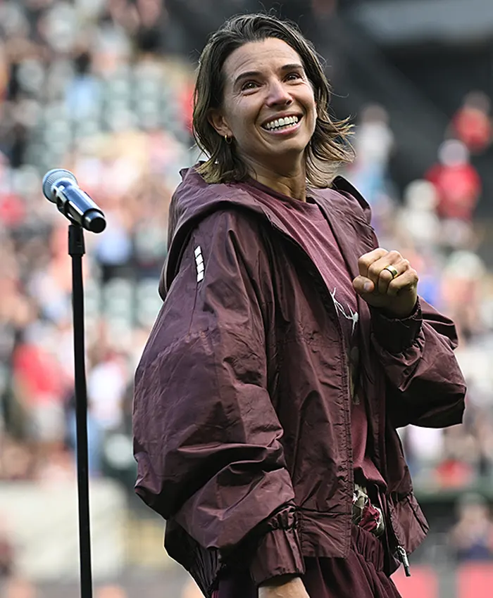 Thorns-FC-v-Summit-FC-Tobin-Heath-Farewell-Ceremony-Burgundy-Hooded-Jacket-Closeup