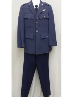 Tony Nelson I Dream of Jeannie Air Force Blue Uniform Costume Front View