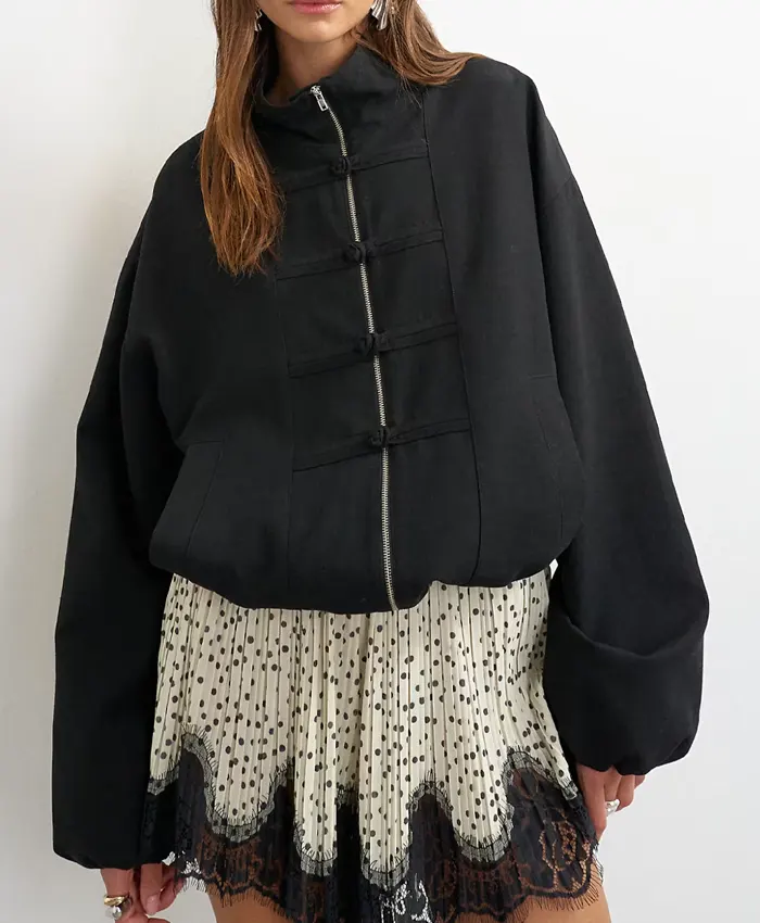 Topshop Mandarin Jacket