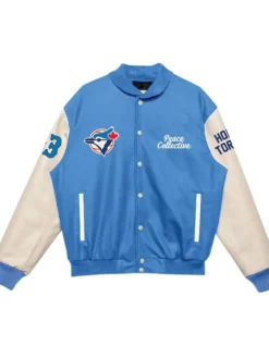 Toronto-Blue-Jays-Peace-Collective-Varsity-Jacket