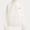 US Open Tennis Championships Polo Ralph Lauren 2026 White Windbreaker Jacket front view