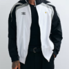 Umbro Track Jacket in white and black