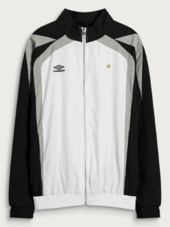 Umbro White and Black Track Jacket