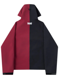 Umbro x Mertra Water Reactive Red Black Shell Jacket Back