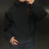 Uniqlo-Black-Rain-Jacket-Women