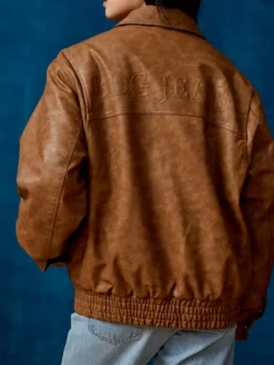 Urban Outfitters Brown Leather BDG Jacket