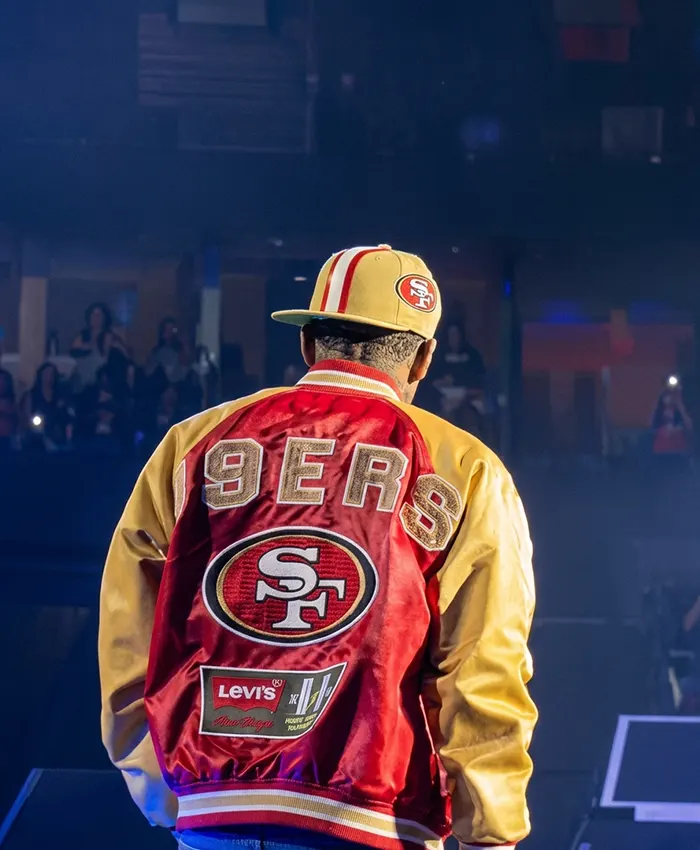 Usher-Live-Performance-Levis-Stadium-49ers-Jacket