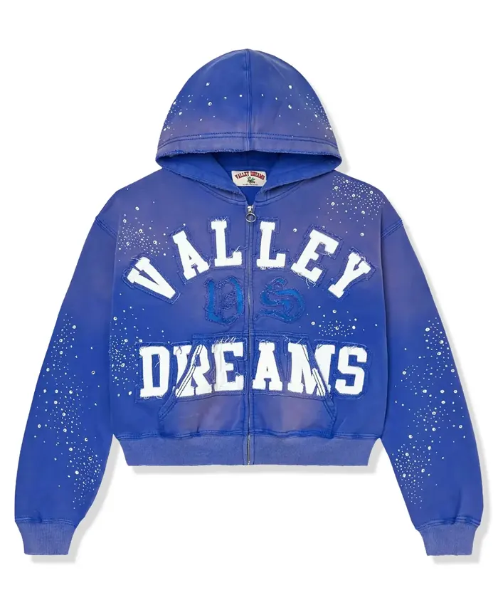 Valley-Dreams-Classico-Blue-Zip-Up-Hoodie