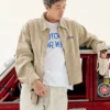 Visvim Motors Club 2026 Somer Swing Top Beige Workwear Jacket front view