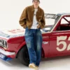 Visvim Motors Club 2026 Somer Swing Top Brown Corduroy Workwear Jacket front view
