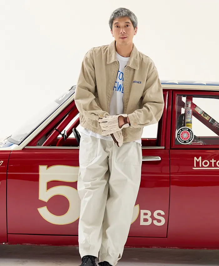 Visvim Motors Club Somer Swing Top 2026 Beige Corduroy Workwear Jacket sale