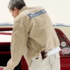 Visvim Motors Club Somer Swing Top Corduroy Beige 2026 Workwear Jacket back view