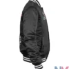 Viva Los Raiders Sugar Skull Satin Jacket Black