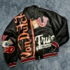 Von Dutch True Religion Black Leather Jacket