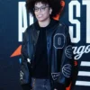 WNBA x Coach All-Star Game 2026 Olivia Miles Black Custom Leather Varsity Jacket View