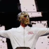 WWE Smack Down CM Punk Best In The World White Bomber Jacket front view