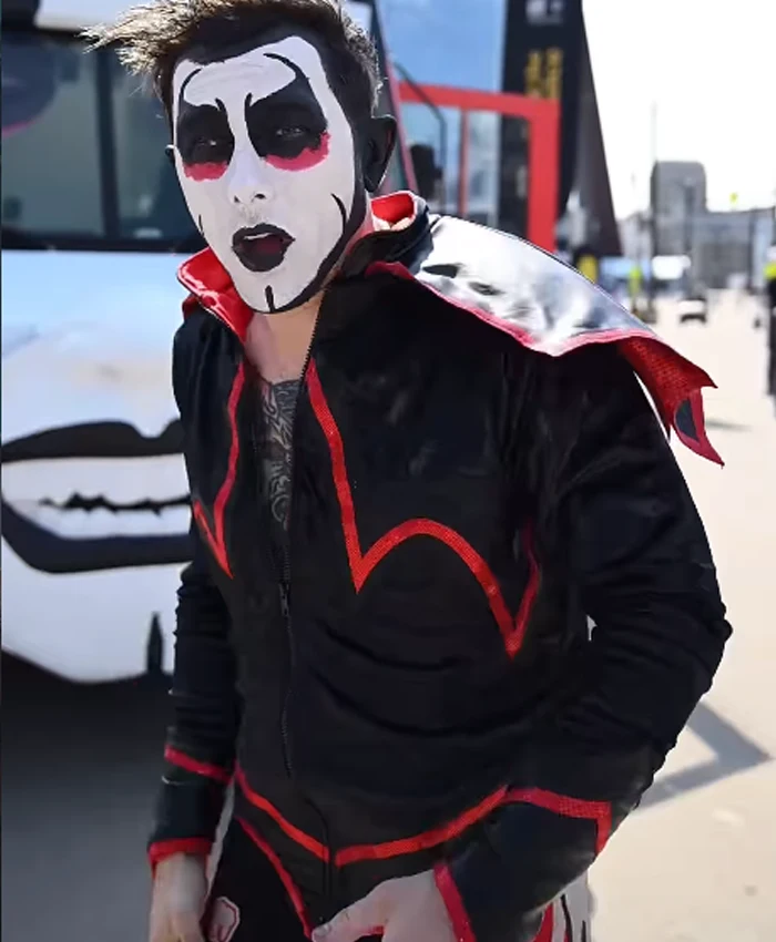 WWE SummerSlam 2026 Minnesota Danhausen Jacket with full-length sleeves and open-hem cuffs