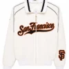 White-San-Francisco-Giants-Bomber-Jacket