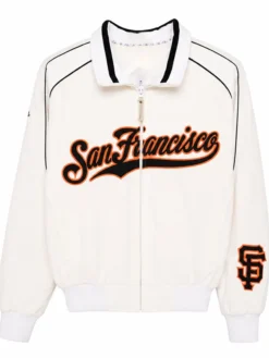 White-San-Francisco-Giants-Bomber-Jacket