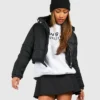 Womens-Black-Cropped-Puffer-Jacket-With-Hood