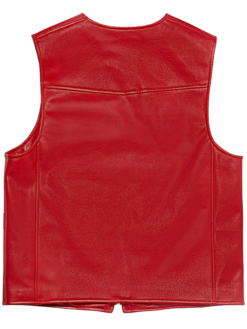 ZTTW Leather Vest Back