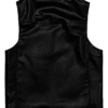 ZTTW Leather Vest In Black