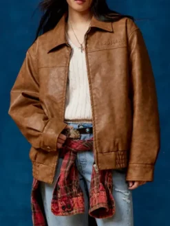 urban outfitters bdg Leather jacket