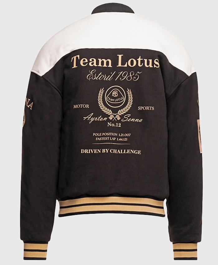 2026 Ayrton Senna x Lotus F1 Oversized Varsity Jacket
