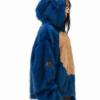 2026 Neptun x Sonic Blue Fluffy Fur Jacket
