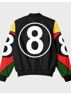 8 Ball 90s Black Vintage Jacket Black
