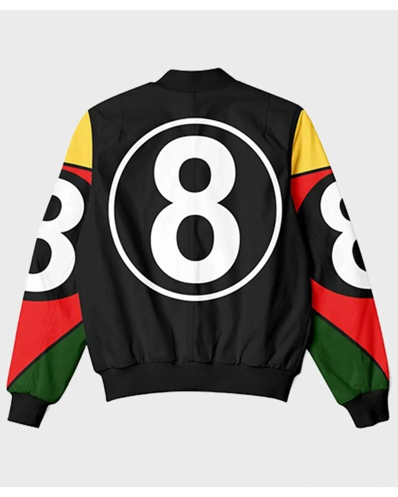 8 Ball 90s Black Vintage Jacket Black