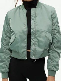 A Good Girl’s Guide to Murder Emma Myers Bomber Jacket