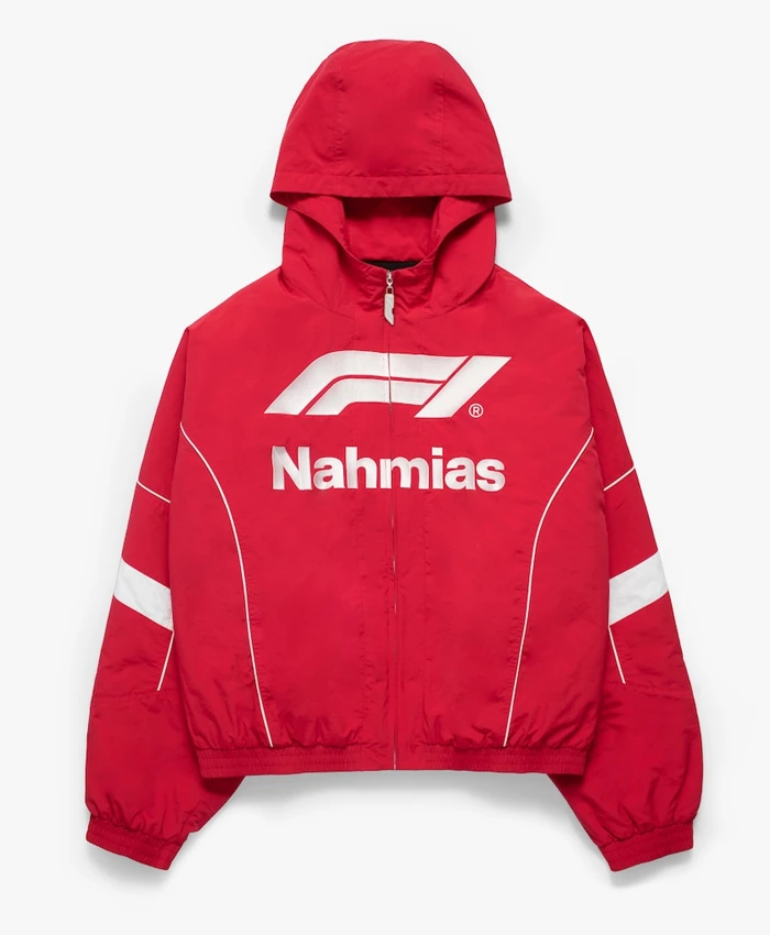 ATT Stadium RB Tour Chris Brown Nahmias Red Jacket