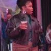 Abbott-Elementary-S04-Courtney-Taylor-Black-Leather-Jacket-Side