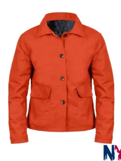 Abigail-Spencer-Best-Medicine-S01-Orange-Jacket