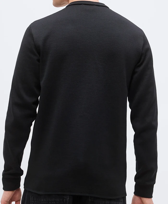 Adidas Football Club Bayern Munich 26-27 Oktoberfest Black Fleece Button-Up Jacket back view