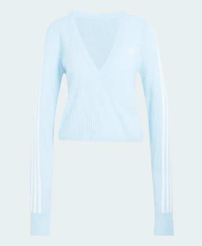 Adidas Jennie Knitted Wrap Around Cardigan